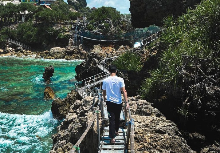 Lokasi Pantai Nglambor Lokasi Pantai Nglambor